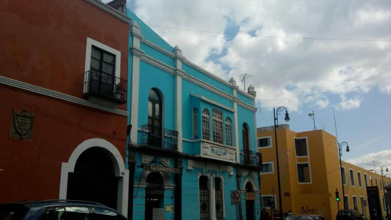 Hostal Azul Puebla Barrio El Alto Exterior foto